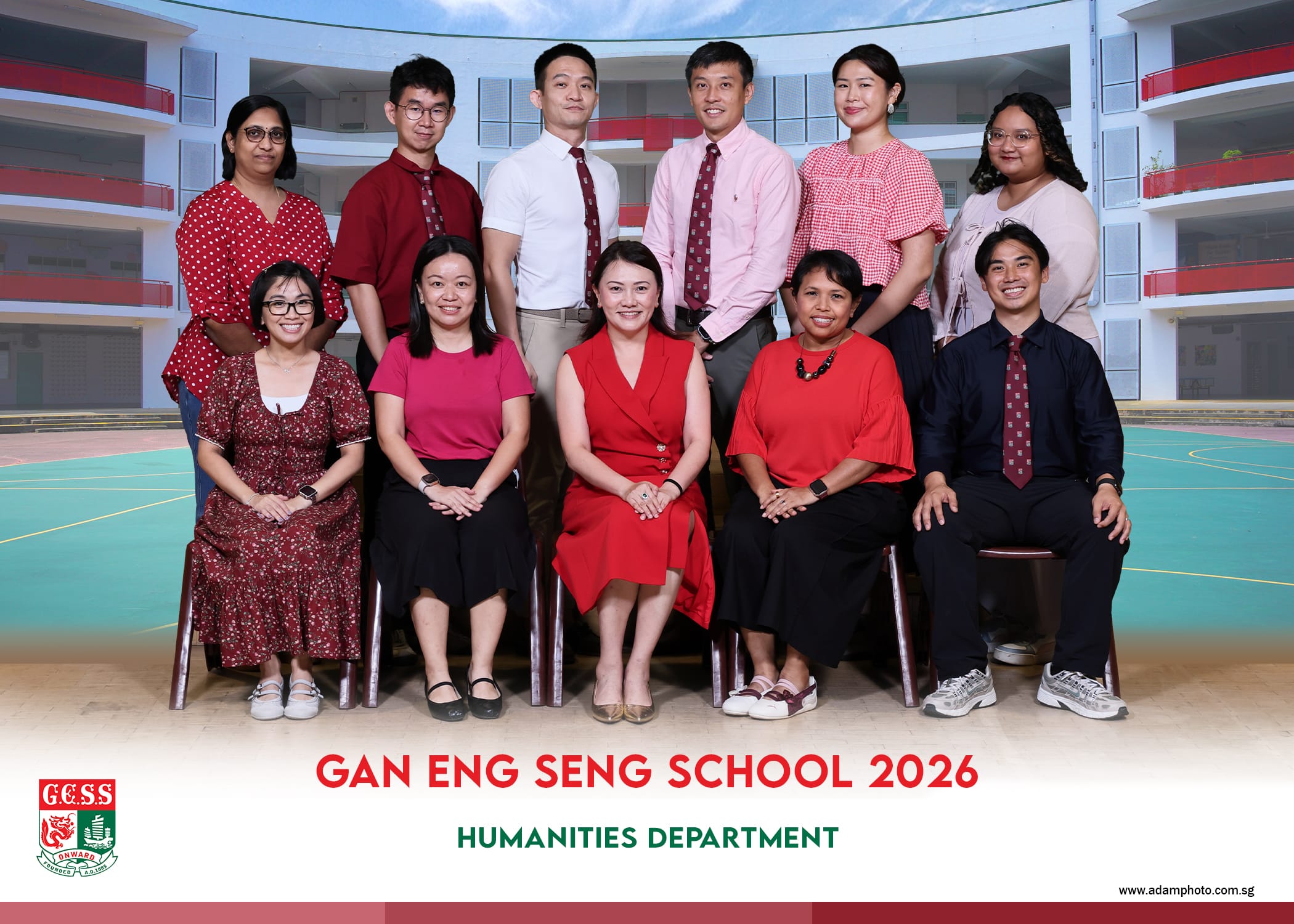 Gan Eng Seng School Humanities Department staff
